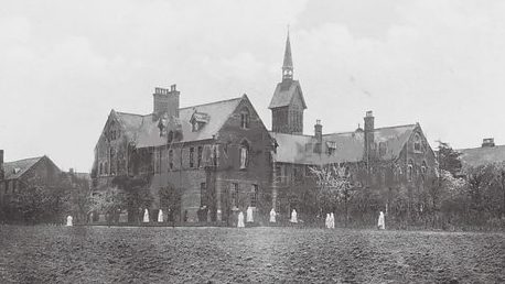 Image of Convent and Novitiate. Illustration for Convent and Homes of the Good Shepherd, East Finchley (W Stackemann & Co, Teddington, Middlesex, c 1910).