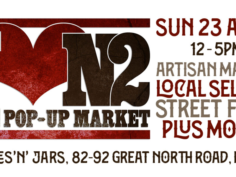 I love N2 Pop-up Spring Market at Bottles'n'Jars, East Finchley, Sunday 23rd April, 12-5pm