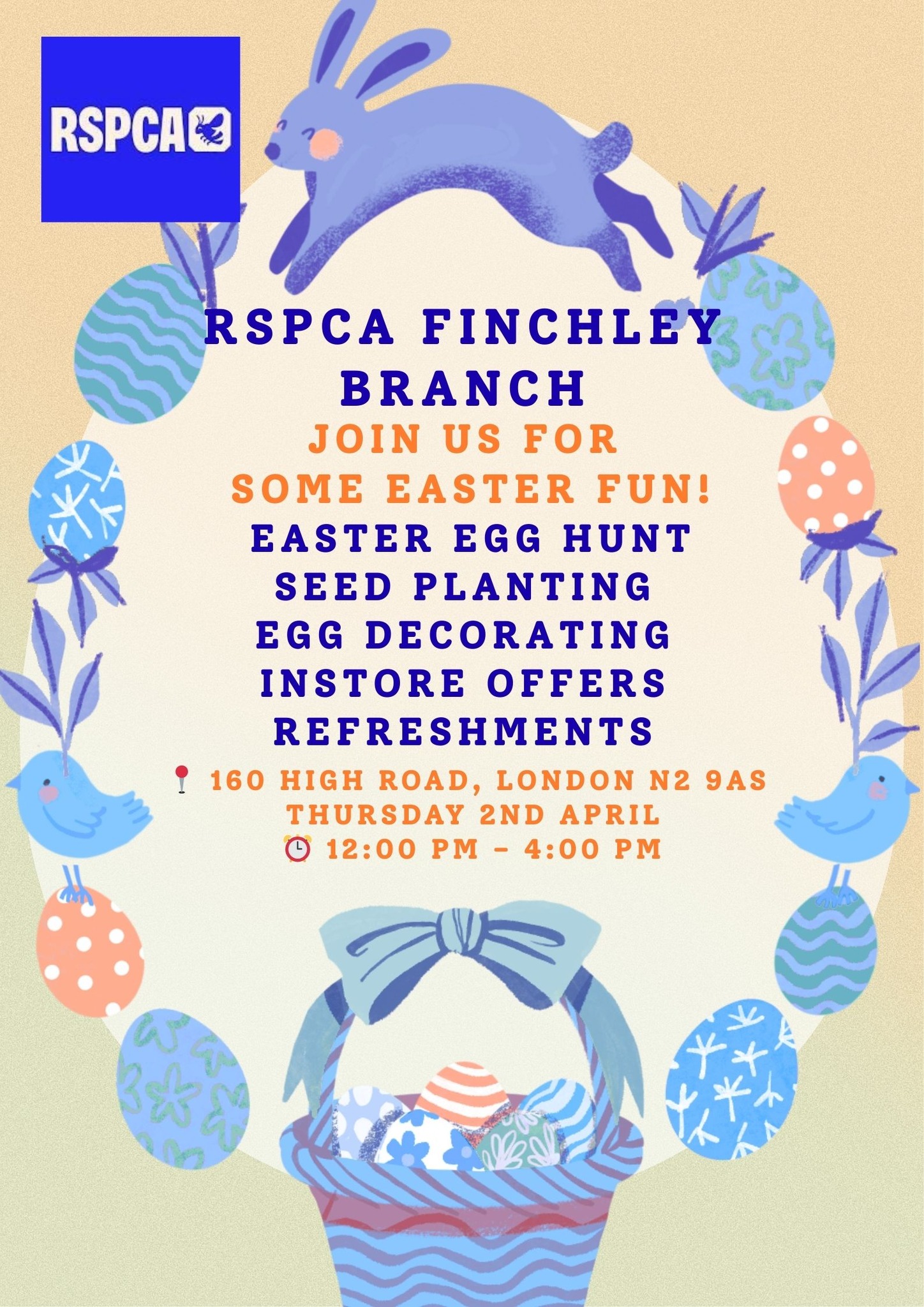 rspca easter
